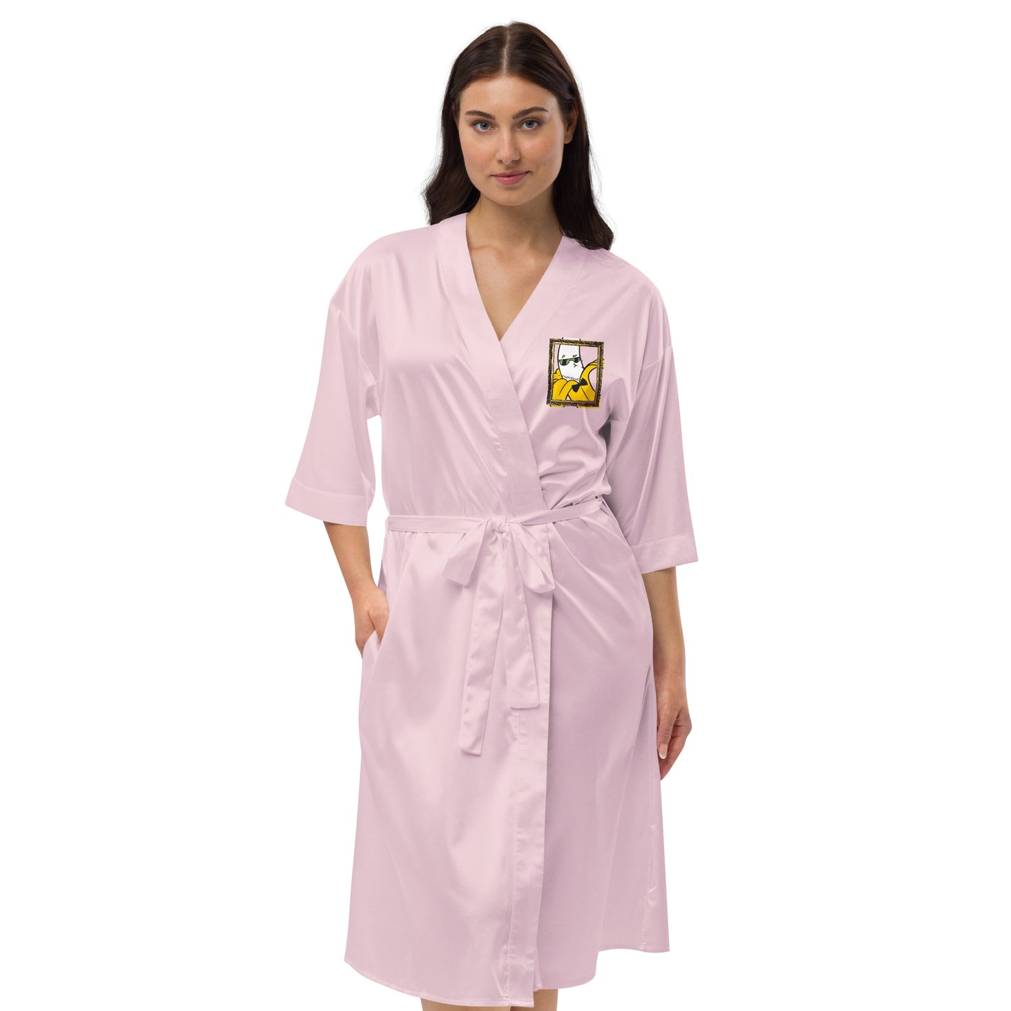 Uncivilized Satin robe