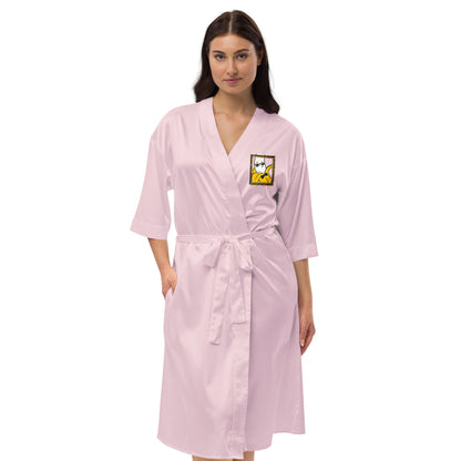 Uncivilized Satin robe