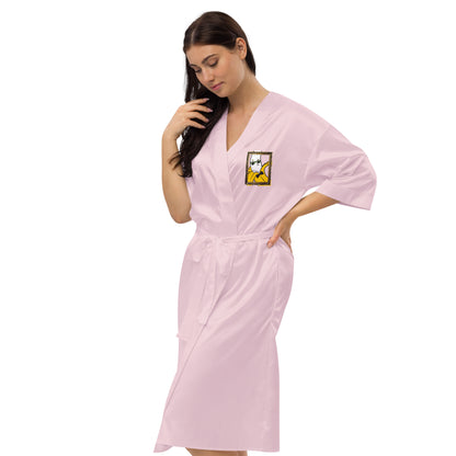 Uncivilized Satin robe