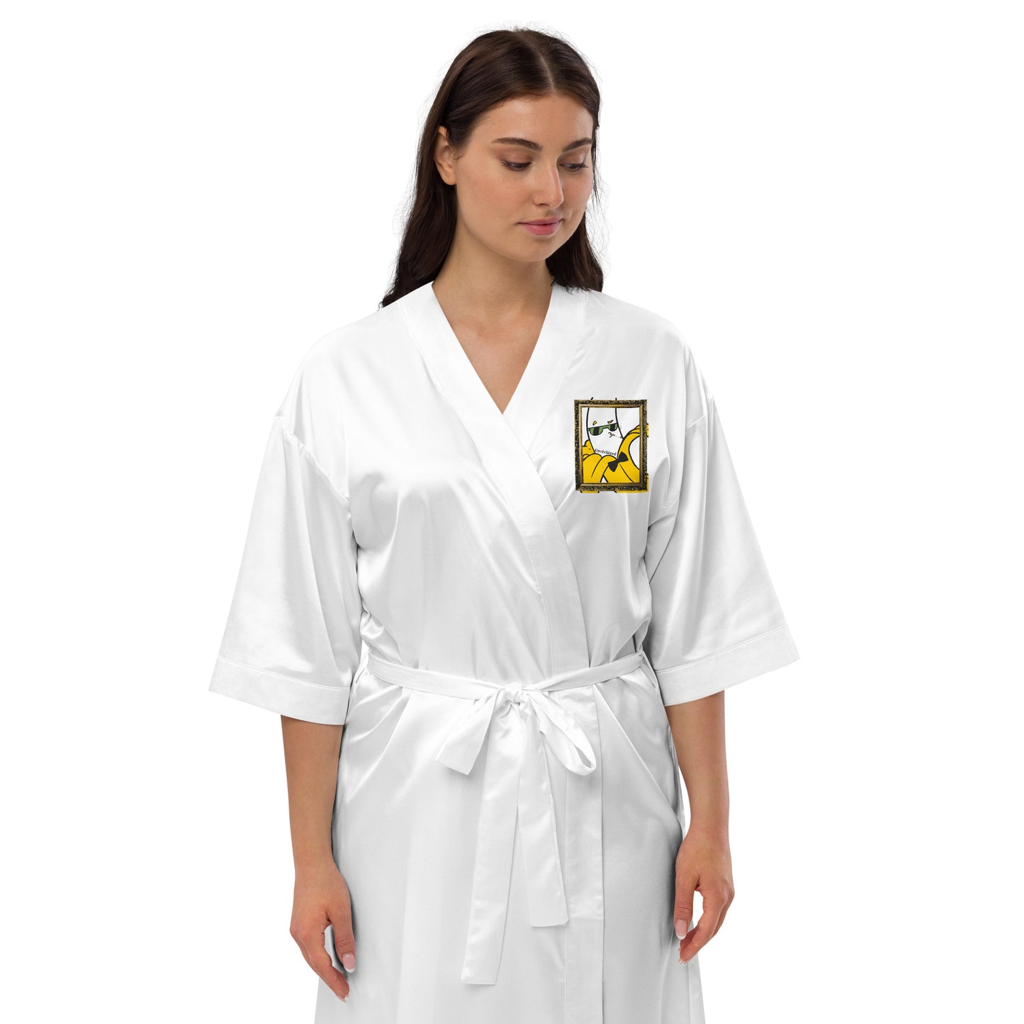 Uncivilized Satin robe