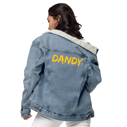 Dandy Unisex denim sherpa jacket