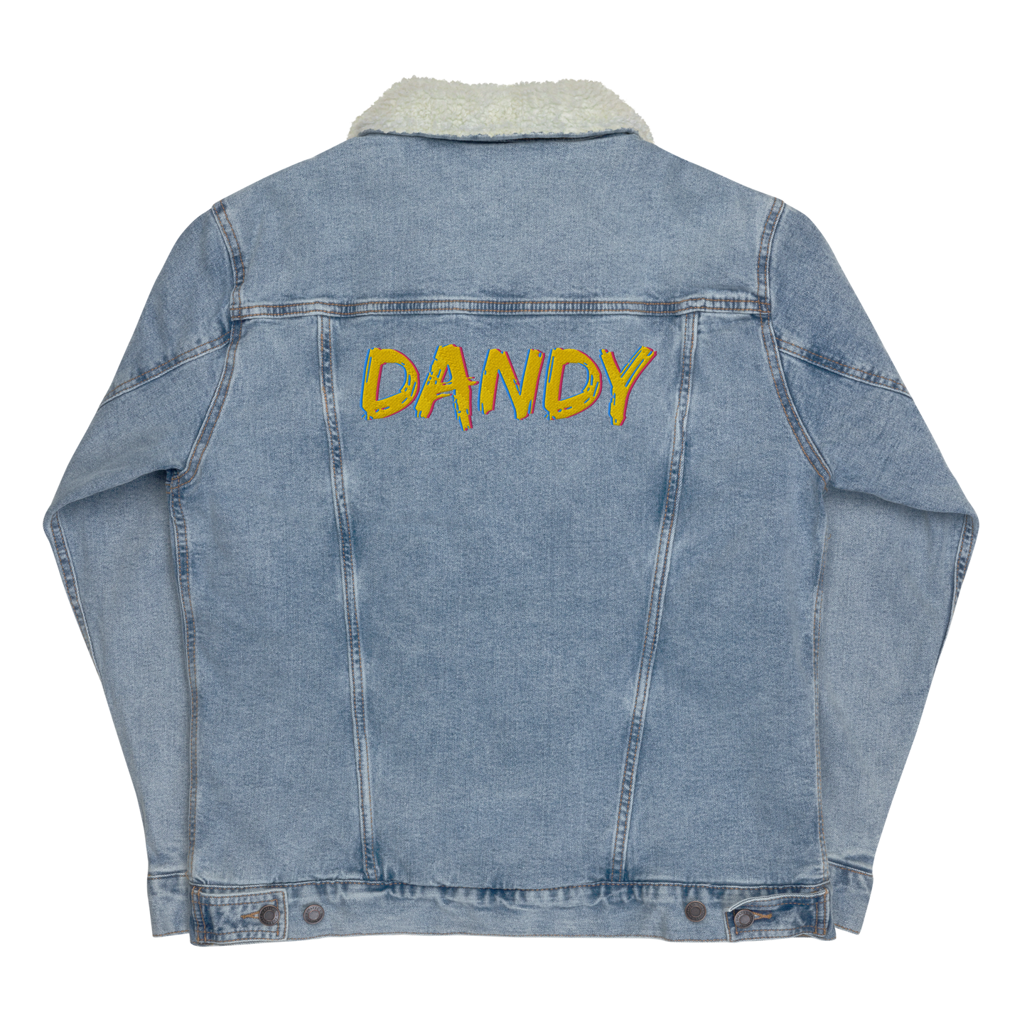 Dandy Unisex denim sherpa jacket